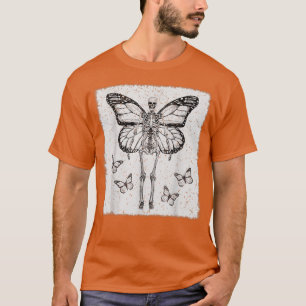 Fairycore Aesthetic Goth Funny Gothic Skeleton Fai T-Shirt