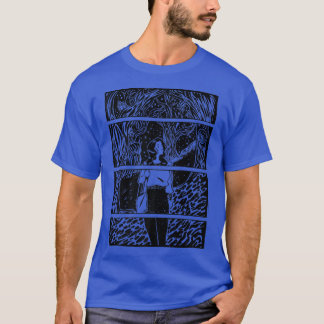 Fairycore Cottagecore Girl Lost in the Woods Comic T-Shirt