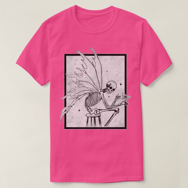 Fairycore Esthetic Skeleton Fairy Core Grunge Got T-Shirt (Design Front)