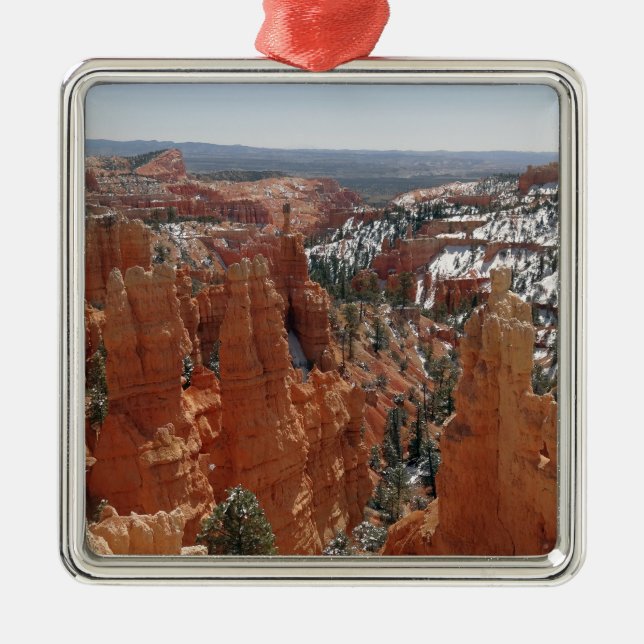Fairyland Canyon at Bryce Canyon National Park Metal Tree Decoration (Front)
