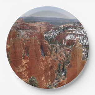 Fairyland Canyon at Bryce Canyon National Park Paper Plate
