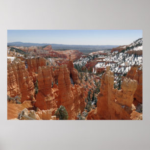 Fairyland Canyon at Bryce Canyon National Park Poster