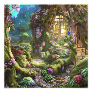 Fairyland Forest Graphic Photo Print