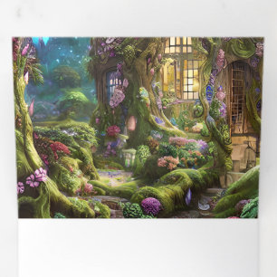 Fairyland Forest Graphic Tri-Fold Programme