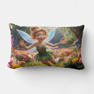 Fairyland Greetings  Lumbar Cushion