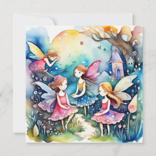 Fairyland magic fairies invitation