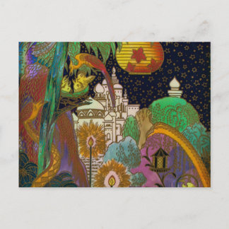 Fairyland Vintage Design Postcard