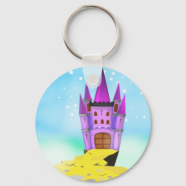 Fairytail Castle Key Ring (Front)