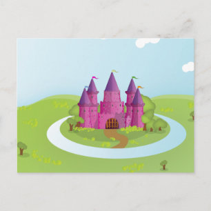Fairytail Castle Postcard