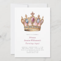 Fairytail princess  pink birthday party 