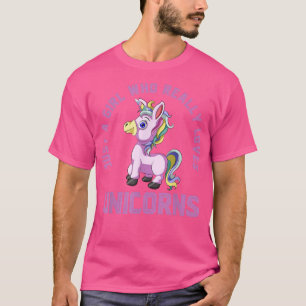 Fairytale Animal Lover Just A Girl Who Really Love T-Shirt