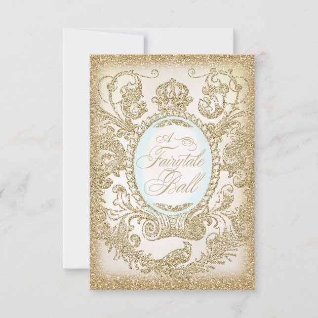 Fairytale Ball Prom 3.5 x 5 Invitation (Front)