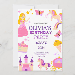 Fairytale Birthday  Invitation