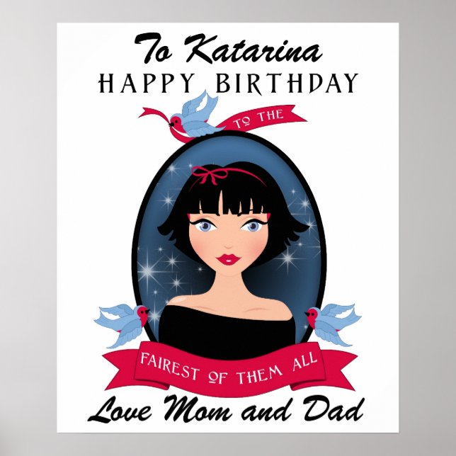 Fairytale Birthday Poster - SRF (Front)