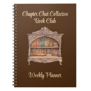 Fairytale Bookshelf Book Club Planner