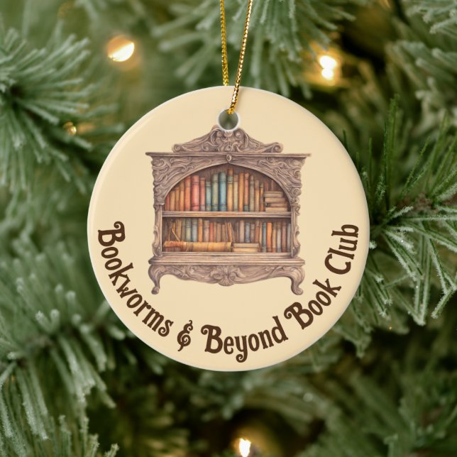Fairytale Bookshelf Ceramic Tree Decoration (Tree)