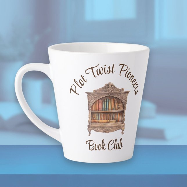 Fairytale Bookshelf Latte Mug (Creator Uploaded)