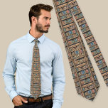 Fairytale Bookshelf Pattern Tie<br><div class="desc">Fairytale bookshelf. Coloured pencils illustration. Seamless pattern. Custom text.</div>