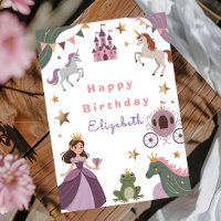 Fairytale Castle Baby Girl Birthday Party