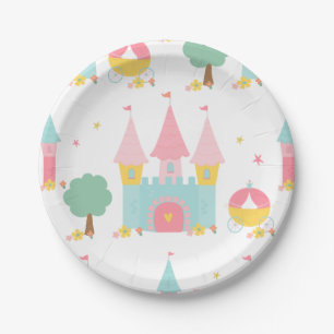 Fairytale Castle Paper Plate