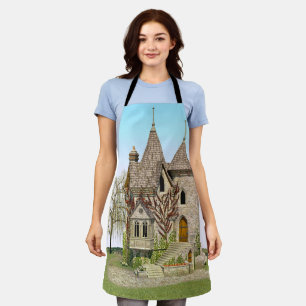 Fairytale Castle Perfect Birthday and Fantasy Gift Apron