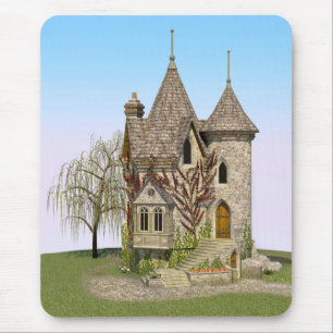 Fairytale Castle Perfect Birthday and Fantasy Gift Mouse Pad
