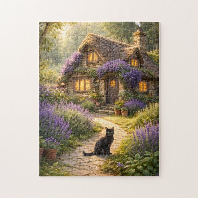 Fairytale Cottage Jigsaw Puzzle (Vertical)