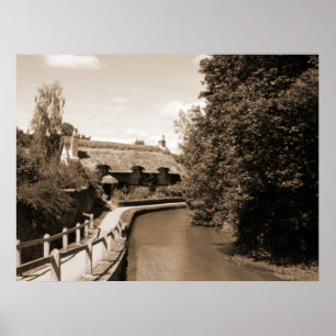 Fairytale Cottage Poster