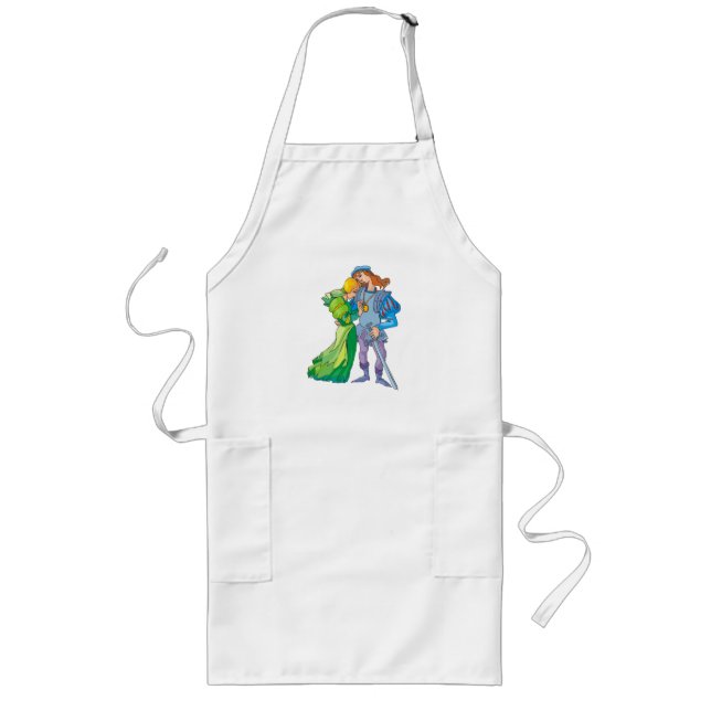 Fairytale Couple Long Apron (Front)