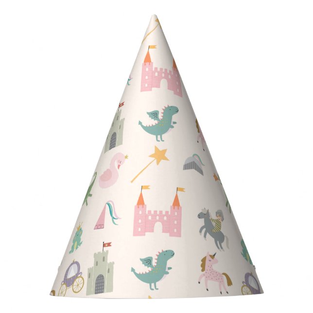 Fairytale Cute Dragon Party Hat (Front)