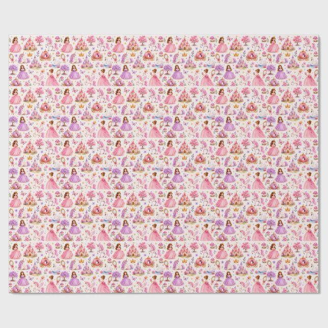 Fairytale Dreams Wrapping Paper (Flat)
