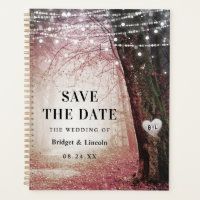 Fairytale Enchanted Forest Pink Save The Date