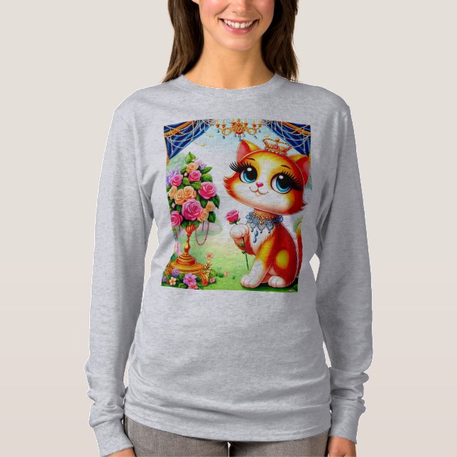Fairytale Feline  T-Shirt (Front)