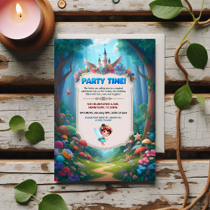 Fairytale Forest Birthday Invitation