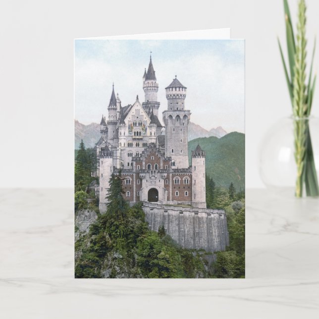 Fairytale German Castle Card (Front)
