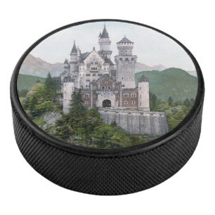 Fairytale German Castle Hockey Puck
