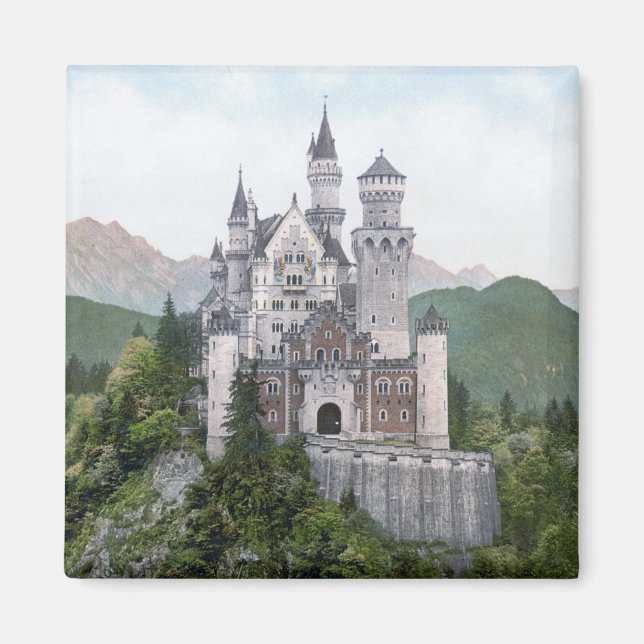 Fairytale German Castle Magnet (Front)