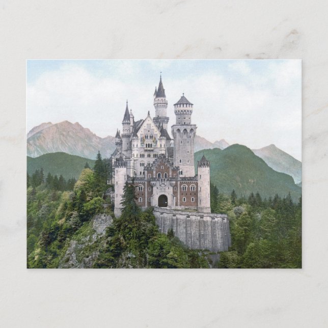 Fairytale German Castle Postcard (Front)