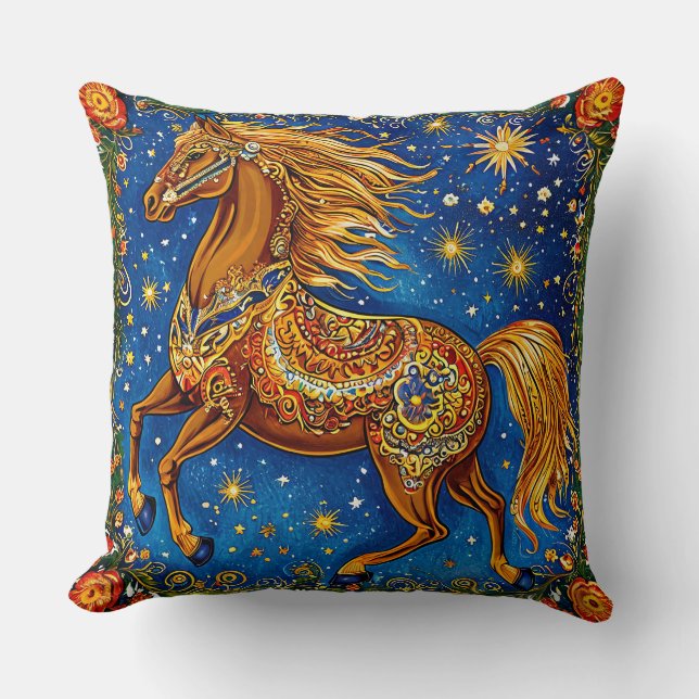 Fairytale Horse Cushion (Front)