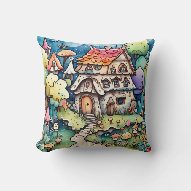 Fairytale in the fairyland  cushion (Front)