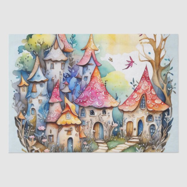 Fairytale in the fairyland Wrapping Paper (Front)