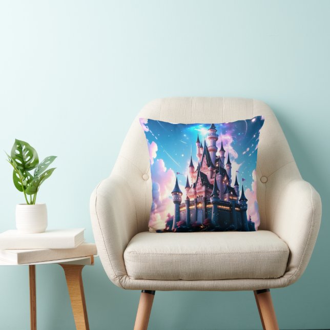 Fairytale Magic Castle Happily Ever After Cushion (Chair)