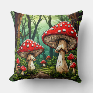 Fairytale 🍄 Mushroom Forest Cosy Gift ✨ Cushion