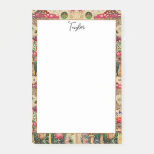 Fairytale Mushrooms Post-it Notes