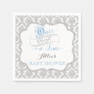 Fairytale Once Upon a Time Prince Damask Napkin