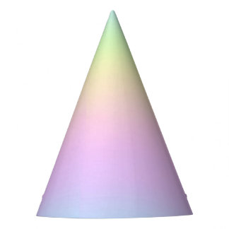 Fairytale Pastel Gradient Party Hat