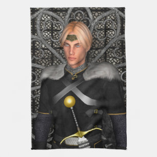 Fairytale Prince Tea Towel
