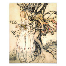 Fairytale Princess and Tree Elf