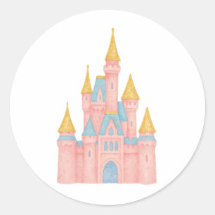 Fairytale Princess Castle Sticker