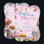 Fairytale Princess Daughter Birthday Fairycore Invitation<br><div class="desc">Whimsical Fairy Princess Birthday Party event item.</div>